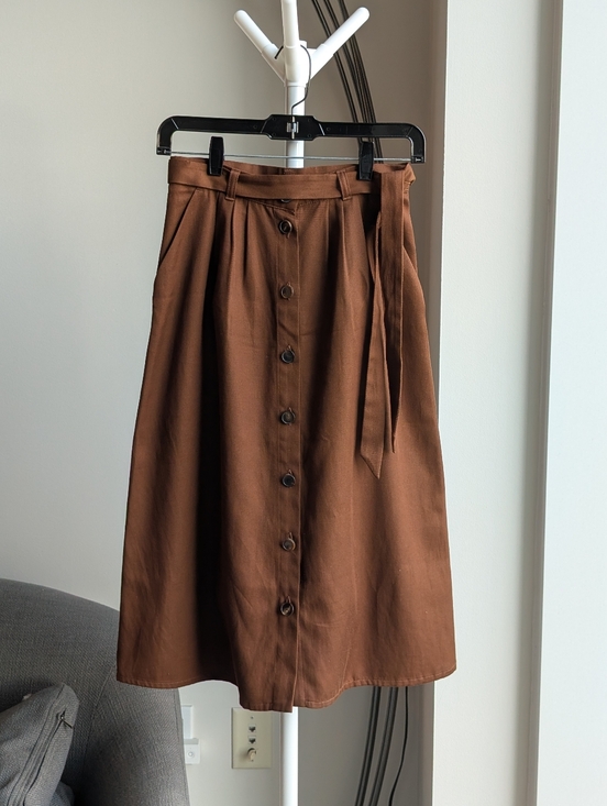 Sezane Dresses & Skirts - Sezane Buttoned Midi Skirt